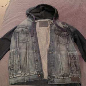 PRPS Jean jacket with Hood
